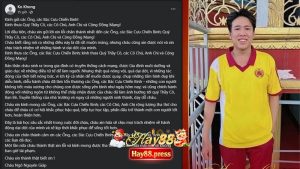 Ngô Nguyên Giáp lên tiếng xin lỗi bằng lời lẽ Chat Gpt " Gây thêm nhiều Drama "